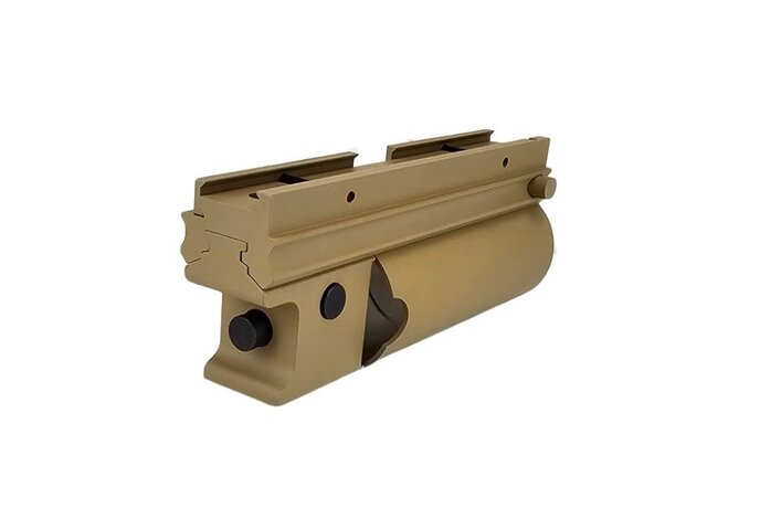 Big Dragon XM203 M203 6 Inch Rail Mounted Grenade Launcher Tan