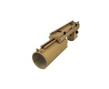Big Dragon XM203 M203 6 Inch Rail Mounted Grenade Launcher Tan