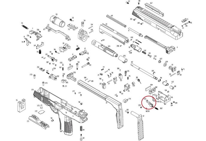 KWA KMP9 and KMP9R Disconnector (Part 153)