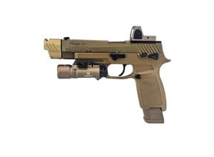 Sig Sauer AEX Custom 5.0 SHADES OF FDE | SIG P320 M17 Gas Blowback Airsoft Pistol