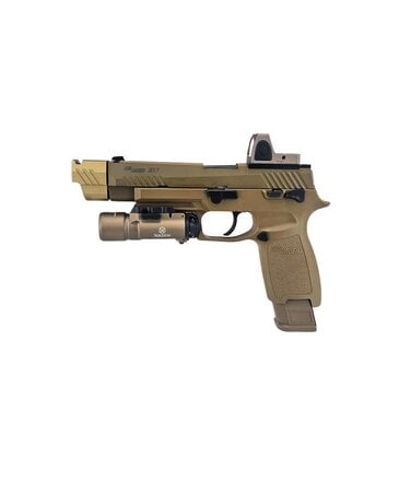 Sig Sauer AEX Custom 5.0 SHADES OF FDE | SIG P320 M17 Gas Blowback Airsoft Pistol