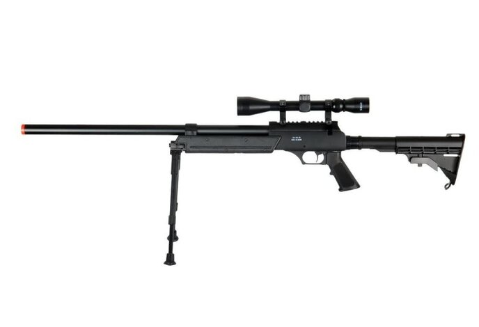 Well MB06 sniper rifle, 460 fps w/bipod and scope