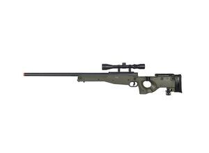 Well Well MB08 460 fps sniper rifle, OD, w/scope