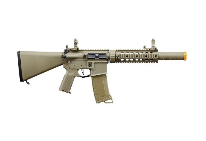 Lancer Tactical Gen3 M4 AEG w/stubby stock, tan