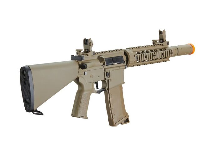 Lancer Tactical Gen3 M4 AEG w/stubby stock, tan