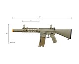 Lancer Tactical Gen3 M4 AEG w/stubby stock, tan