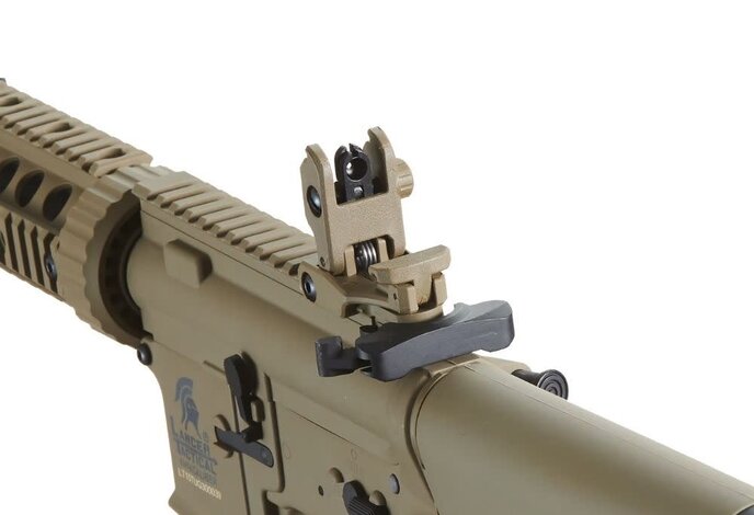 Lancer Tactical Gen3 M4 AEG w/stubby stock, tan