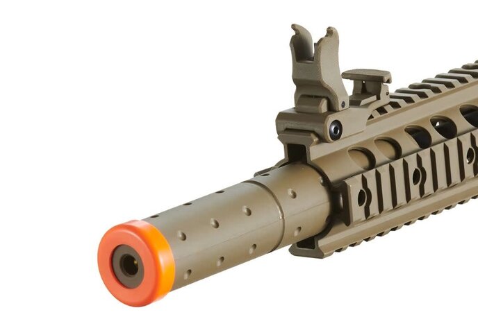 Lancer Tactical Gen3 M4 AEG w/stubby stock, tan