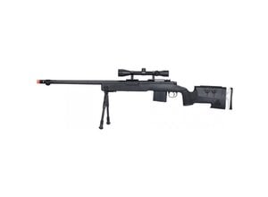 Well Well MB4417B M40A5 460 fps sniper rifle, black