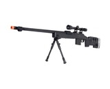 Well MB4417B M40A5 460 fps sniper rifle, black