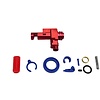 Airsoft Extreme M4 aluminum rotary hop up unit, red