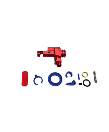 Airsoft Extreme M4 aluminum rotary hop up unit, red