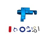 M4 aluminum rotary hop up unit, blue