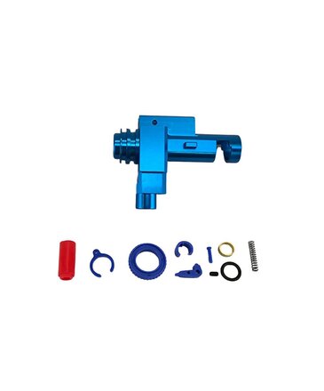 Airsoft Extreme M4 aluminum rotary hop up unit, blue