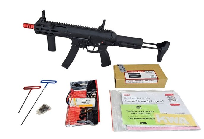 KWA Originals AVA-4 M-LOK AEG 2.5+ Starter Bundle