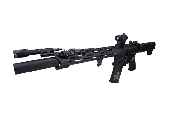AEX Custom NO KNOCK G&G BAMF Team Cobalt Kinetics Licensed Rifle, AEG