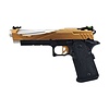 Tokyo Marui AEX Custom THE BLACK OPS - Tokyo Marui Hi Capa 5.1 Gas Blowback Pistol, Orange / Black