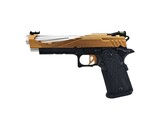 AEX Custom THE BLACK OPS - Tokyo Marui Hi Capa 5.1 Gas Blowback Pistol, Orange / Black