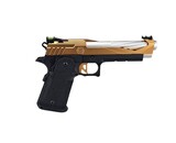 AEX Custom THE BLACK OPS - Tokyo Marui Hi Capa 5.1 Gas Blowback Pistol, Orange / Black