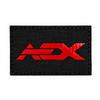 Airsoft Extreme AEX LASER CUT REFLECTIVE PATCH BLK / RED REFLECTIVE