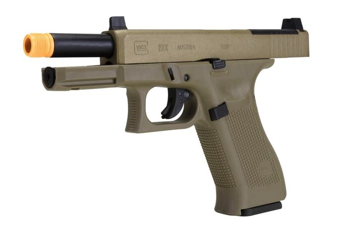 Umarex Elite Force GLOCK G19X Gen5 MOS GBB by SRC, Tan