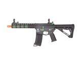 Lancer Tactical Gen 3 ZION ETU Archon 9" M-LOK M4 Airsoft Rifle w/ Delta Stock (Black & Green)