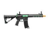 Lancer Tactical Gen 3 ZION ETU Archon 9" M-LOK M4 Airsoft Rifle w/ Delta Stock (Black & Green)