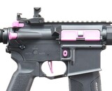 Lancer Tactical Gen 3 ZION ETU Archon 9" M-LOK M4 Airsoft Rifle w/ Delta Stock (Black & Purple)