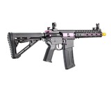 Lancer Tactical Gen 3 ZION ETU Archon 9" M-LOK M4 Airsoft Rifle w/ Delta Stock (Black & Purple)