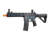Lancer Tactical Gen 3 ZION ETU Archon 9" M-LOK M4 Airsoft Rifle w/ Delta Stock (Black & Blue)