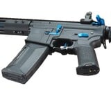 Lancer Tactical Gen 3 ZION ETU Archon 9" M-LOK M4 Airsoft Rifle w/ Delta Stock (Black & Blue)