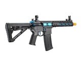 Lancer Tactical Gen 3 ZION ETU Archon 9" M-LOK M4 Airsoft Rifle w/ Delta Stock (Black & Blue)