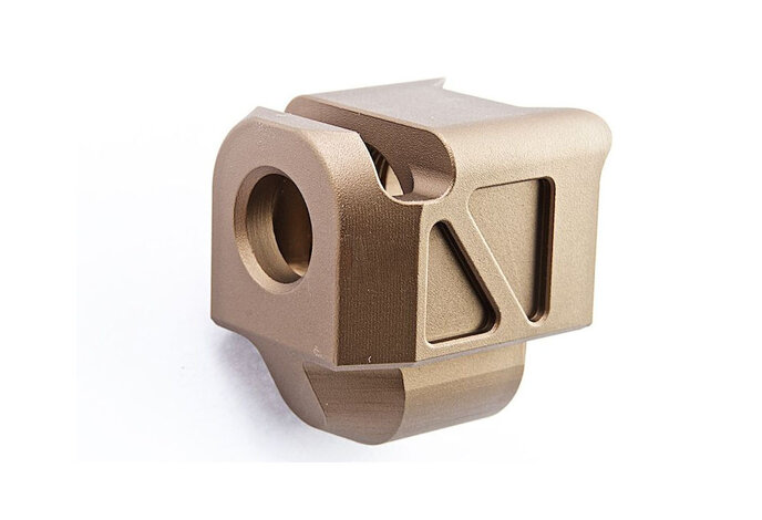 Pro Arms 14  compensator 14mm- for Glock Gen5 series, FDE