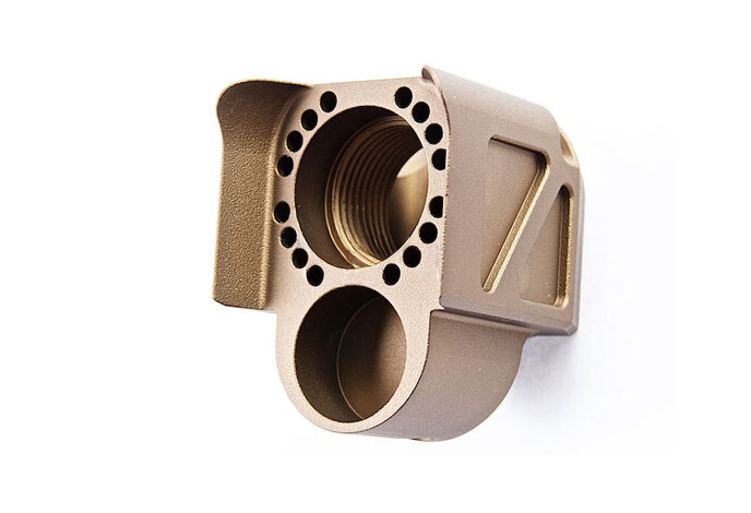 Pro Arms 14  compensator 14mm- for Glock Gen5 series, FDE