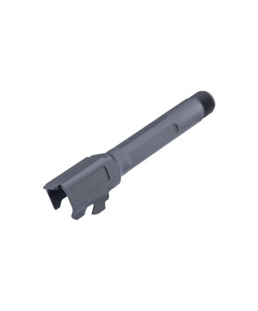 Pro-Arms Pro-Arms CNC Aluminum Fluted 14mm CCW Threaded Barrel for Umarex Glock G19X and G45 Black