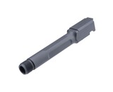 Pro-Arms CNC Aluminum Fluted 14mm CCW Threaded Barrel for Umarex Glock G19X and G45 Black