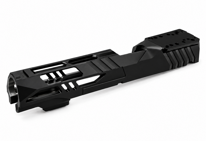 Airsoft Masterpiece Custom RIO Carry Optic Standard Slide Ver.2 for 5.1 Hi Capa/1911 BLK