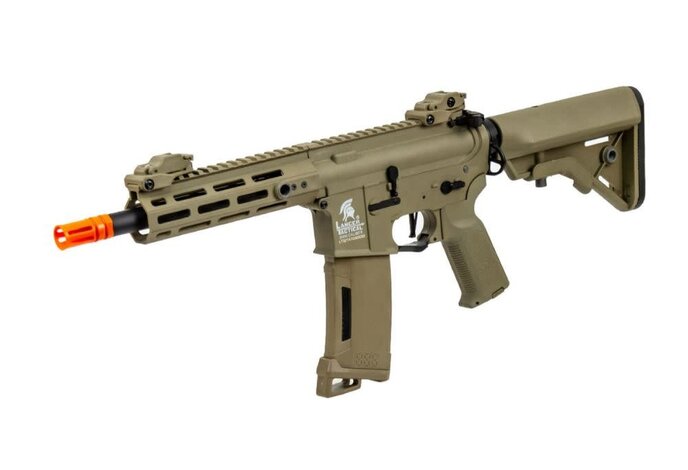 Lancer Tactical Gen 3 Hellion M-LOK 7" M4 AEG, Tan