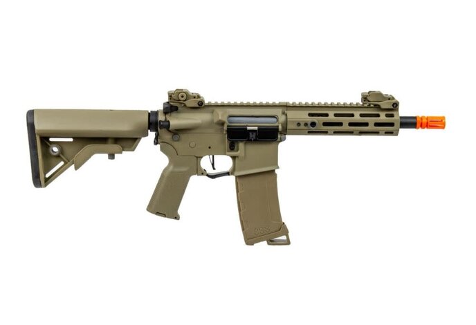 Lancer Tactical Gen 3 Hellion M-LOK 7" M4 AEG, Tan