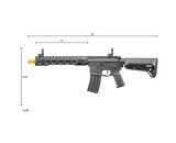 BG Defense Type-A SPR 12" Gen 3 M4 AEG Rifle, Black