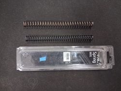 ASG EVO M95 spring prepared for installation in Scorpion EVO 3 A1