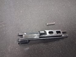 Accessing the MWS nozzle spring retention lock