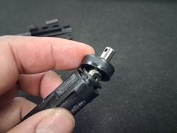 Removing the MWS nozzle piston head