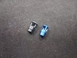 Comparing the stock MWS nozzle valve with the Unicorn Super Low blue power valve
