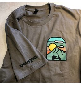 Vespa Portland Vespa Portland - Sunrise Mt. Hood T-Shirt Small