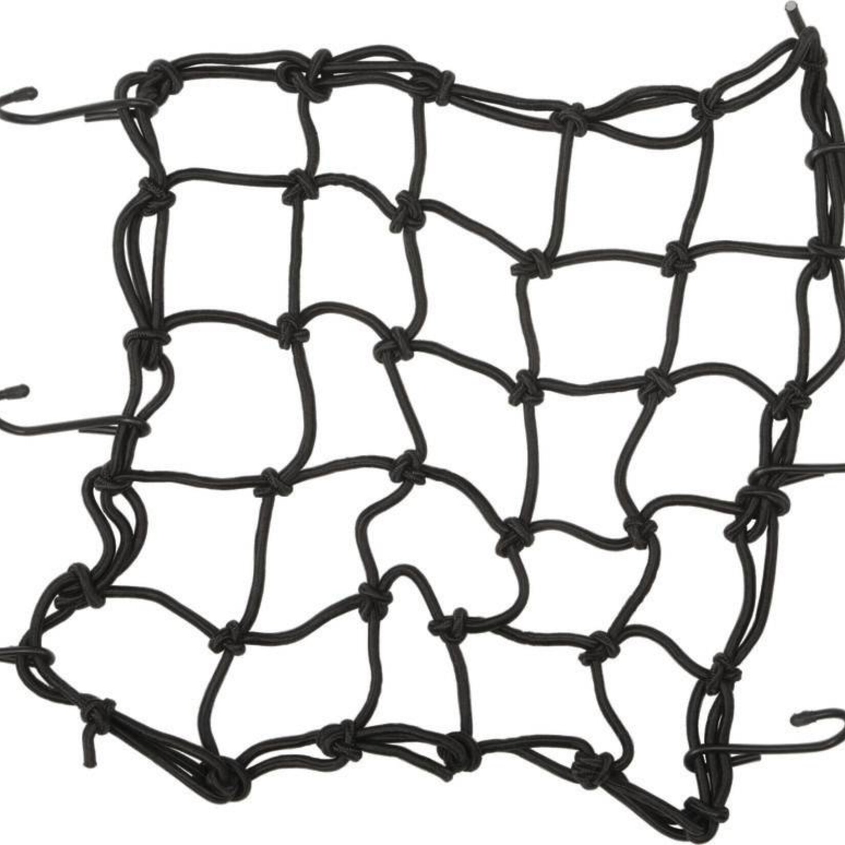 Powertye Adjustable Cargo Net (15" X 15") Black