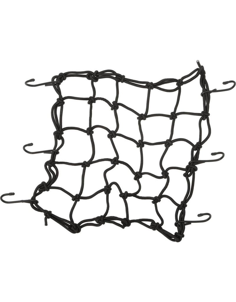 Powertye Adjustable Cargo Net (15" X 15") Black