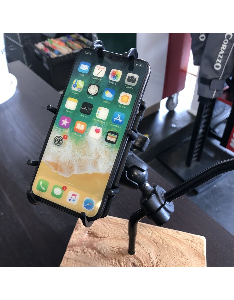 RAM Mounts RAM Mount Small Phone Holder - Complete Set (Fits phones 2.5-3.25" wide x 4.75-6.25" tall)