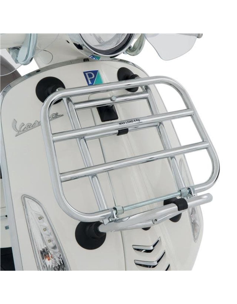 Vespa FRONT FOLDING RACK PRIMAVERA/SPRINT CHROME