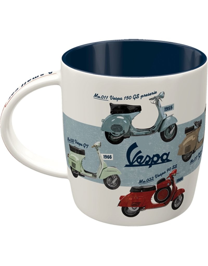 SIP Vespa Coffee Mug - Small Car On 2 Wheels